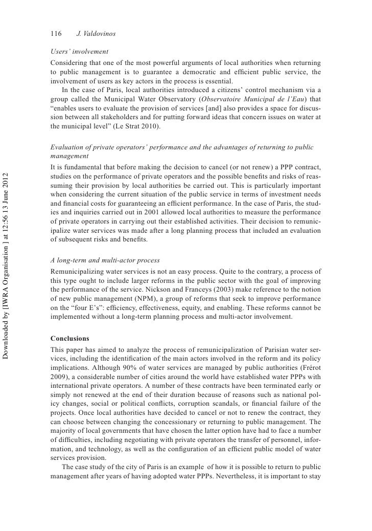 Dissertation de droit administratif sur le service public
