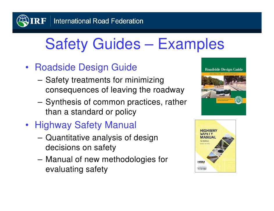 The Role Of Highway Engineering Standards In The U S 