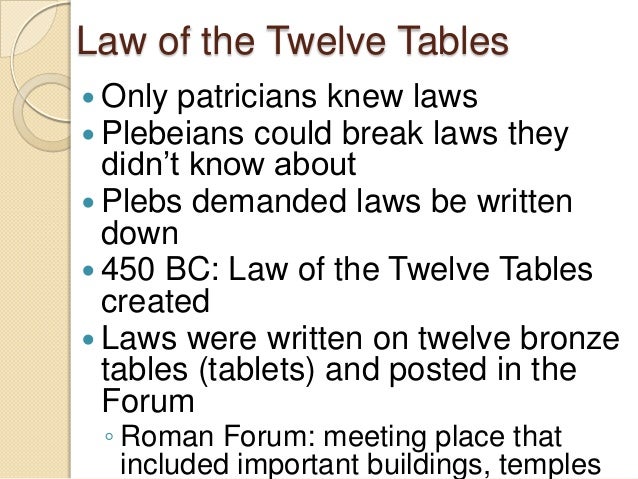 twelve tables of roman law essay twelve tables of roman law essay