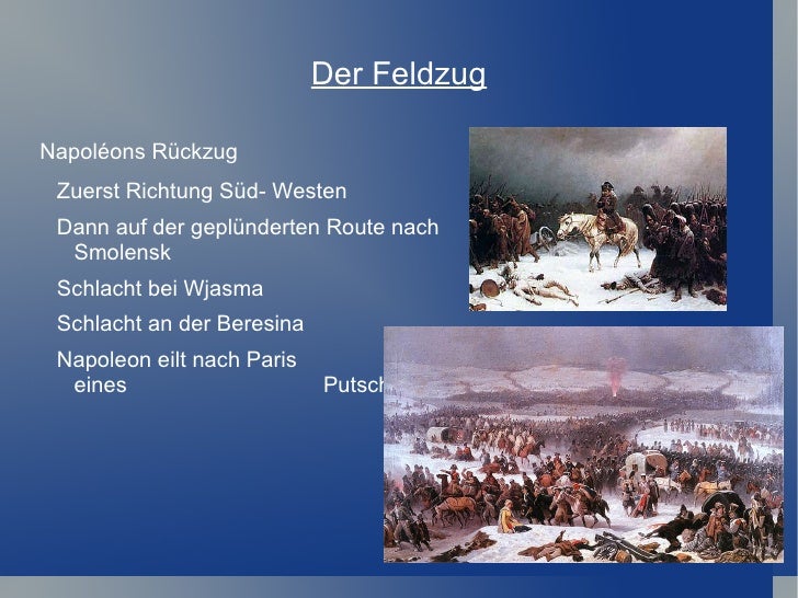Warum Scheiterte Der Russlandfeldzug Napoleons 1812 de.slideshare.net