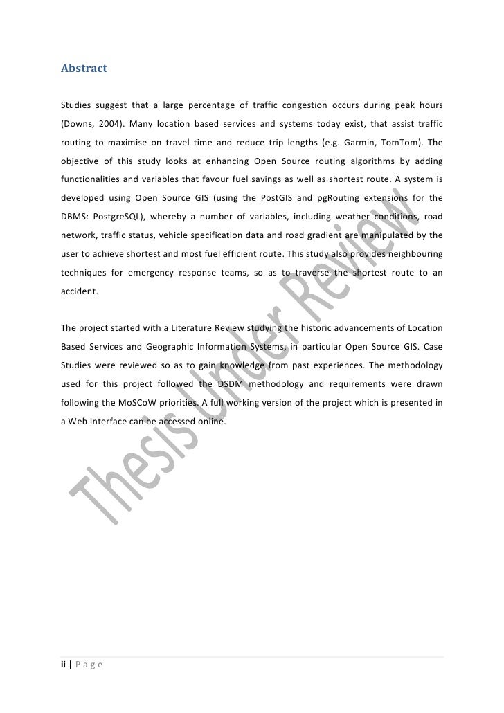 Thesis location based services