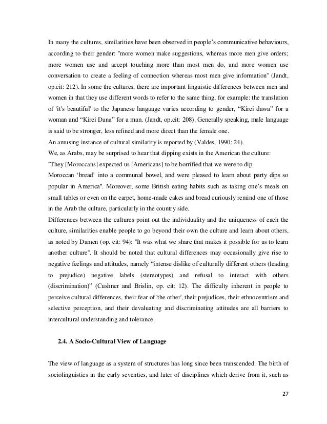 Dissertation on language learning