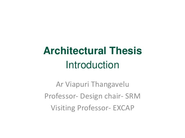 introduction with thesis introduction with thesis