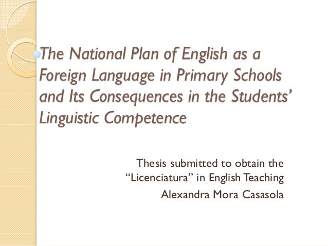 English language teaching phd thesis