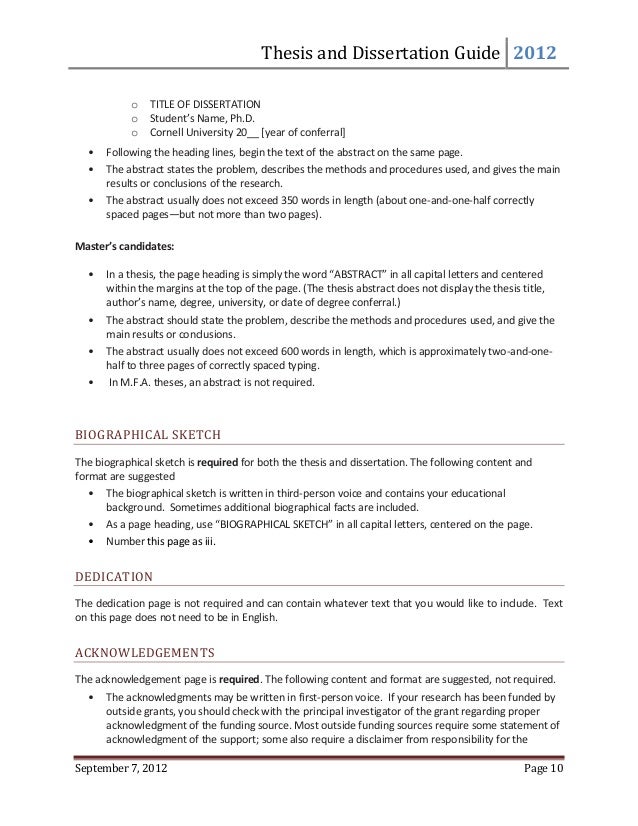 Thesis dissertation online