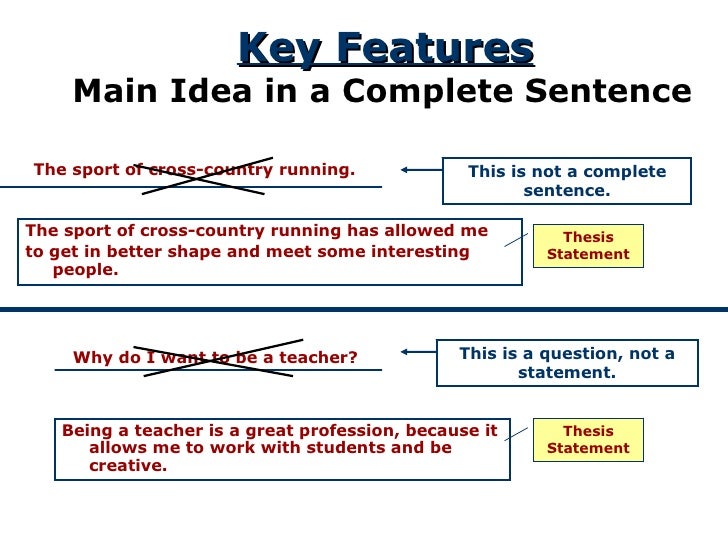 Thesis statement how to teach