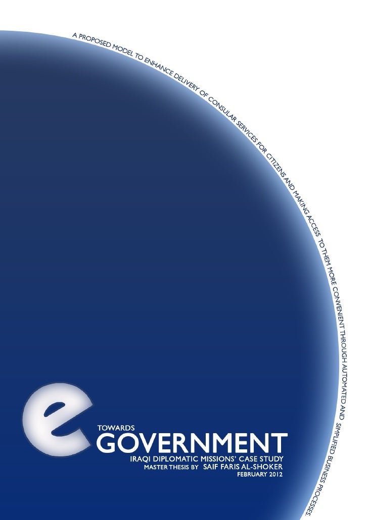 master thesis e government master thesis e government