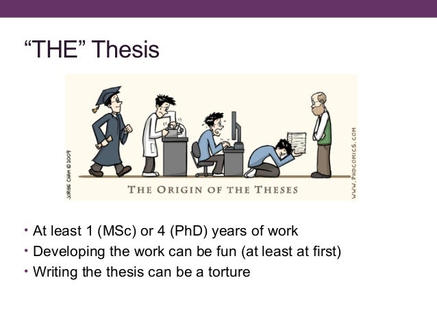 Thesis actions