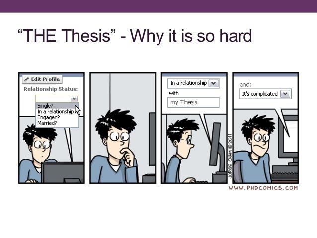To do or not to do a thesis
