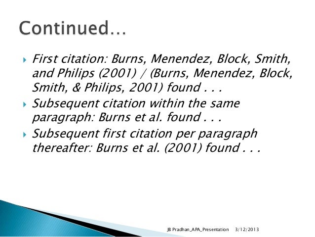 Dissertation citation format