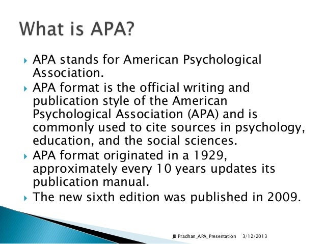 Apa thesis sample paper