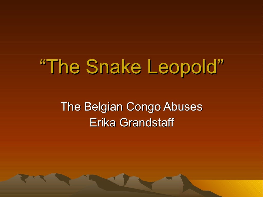 The Snake Leopold