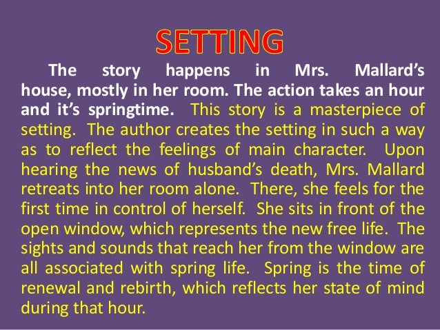 kate chopin the story of an hour essay