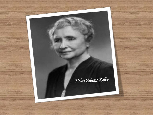 Helen keller essay