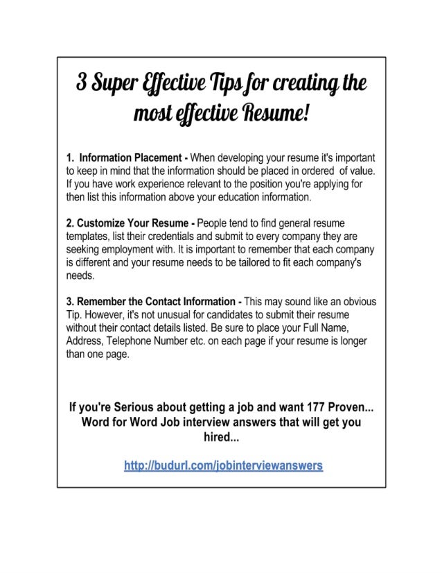 how to end a resume