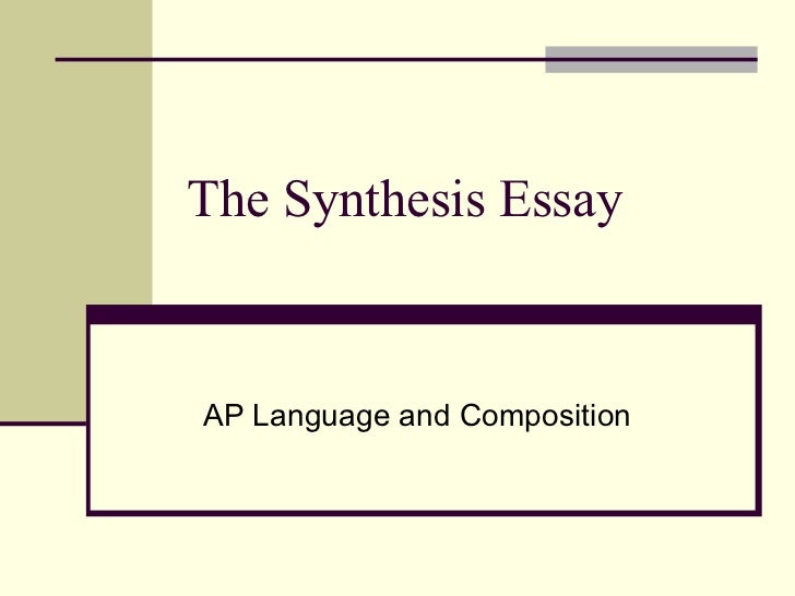 Ap synthesis essay prompts