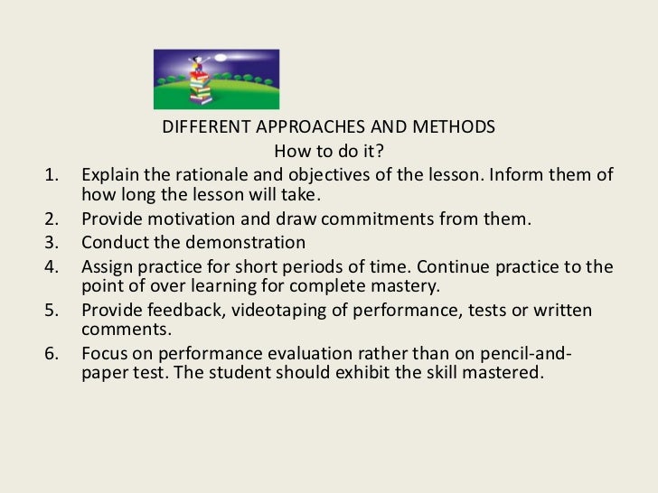 Examples of teaching style essay
