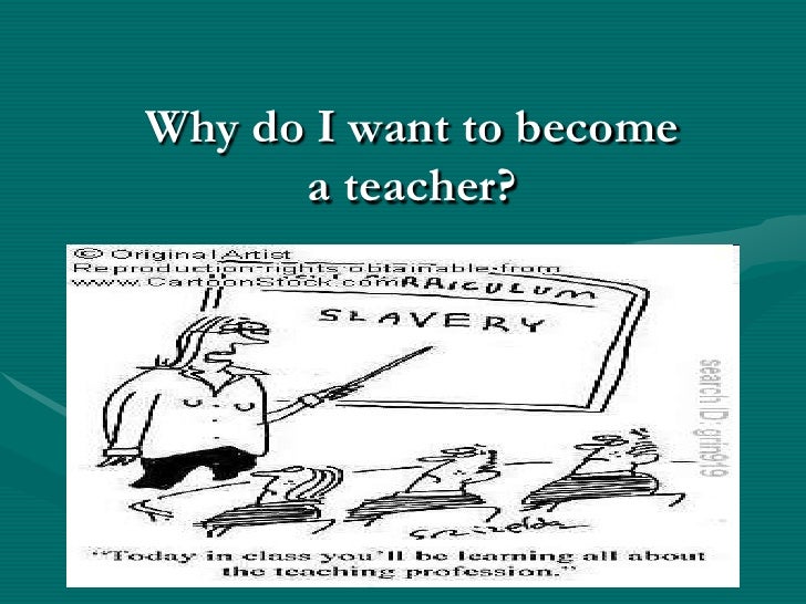 becoming a teacher essay