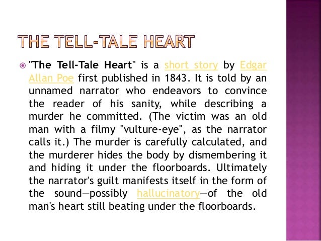 Tell tale heart essay ideas
