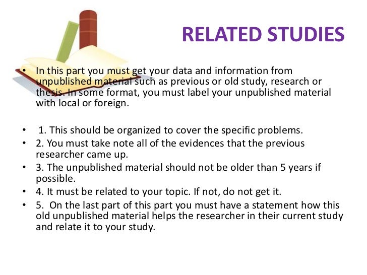 How to write review of related literature in thesis sample
