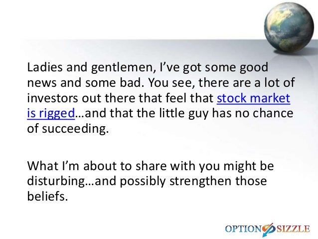 Option trading activity