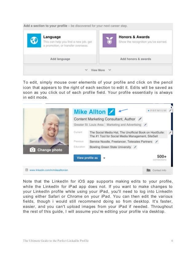 the ultimate guide to the perfect linkedin profile the ultimate guide to the perfect linkedin profile