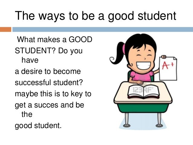 how to become a good student