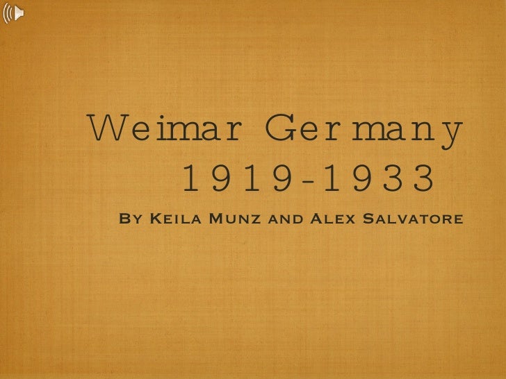 why was the weimar republic in In this lesson, we explore the weimar republic, the democratic government which governed germany in between world war i and the rise of the nazi. why was the weimar republic in In this lesson, we explore the weimar republic, the democratic government which governed germany in between world war i and the rise of the nazi.
