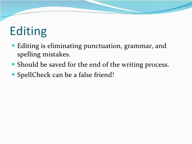 Revising an essay powerpoint