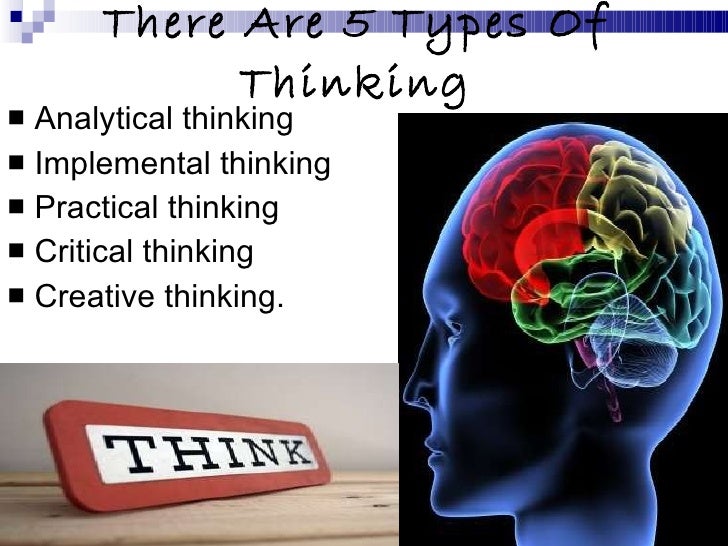 Types of thinking skills picture