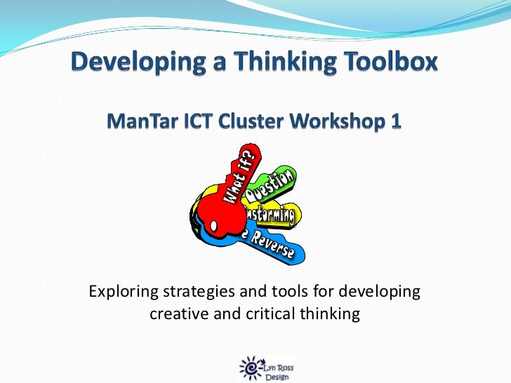 The Thinking Toolbox by Nathaniel Bluedorn and Hans Bluedorn (2005, Paperback) The Thinking Toolbox by Nathaniel Bluedorn and Hans Bluedorn (2005, Paperback)