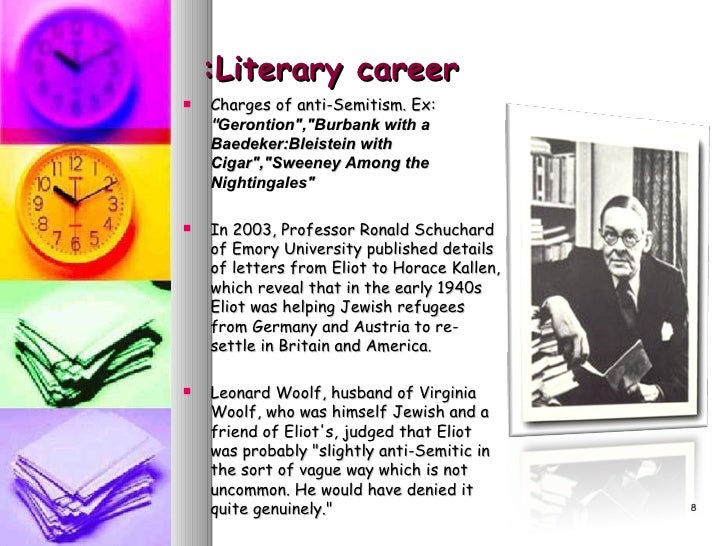 a portrayal of modern civilization in the works of ts eliot Enjoy proficient essay writing and custom writing services provided by professional academic research papers, term papers, course works, reviews, theses and. a portrayal of modern civilization in the works of ts eliot Enjoy proficient essay writing and custom writing services provided by professional academic research papers, term papers, course works, reviews, theses and.