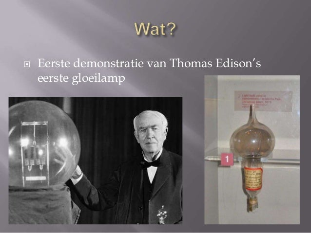 Thomas edison