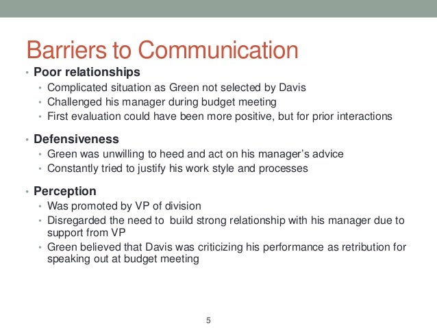 situational barriers to communication situational barriers to communication