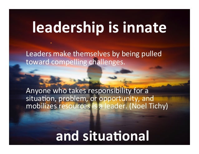 Self-Direction and Leadership