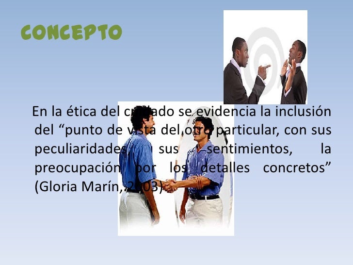 Etica del cuidado