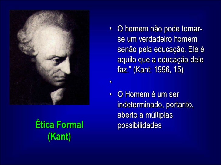 Qual é A Ideia De Educação Defendida Por Kant