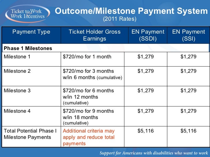 Ticket to Work/Employment Networks