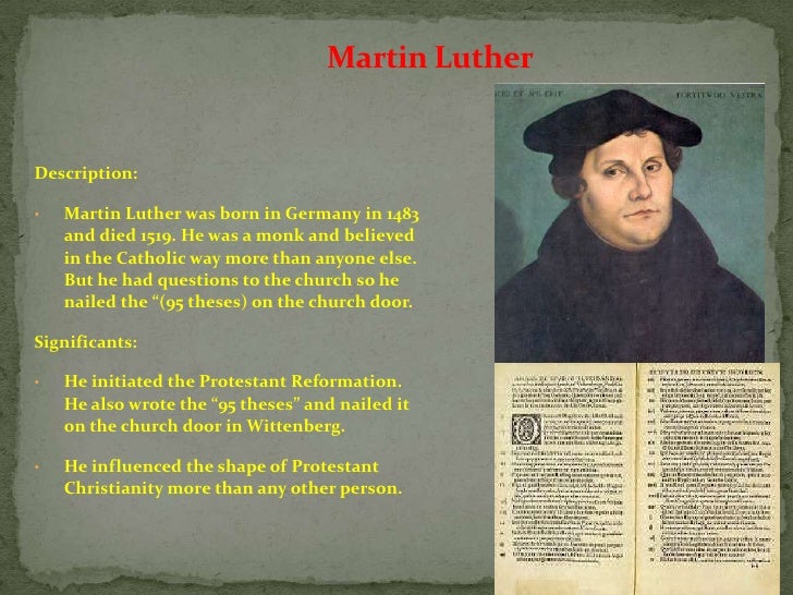 conclusion to martin luther paper Martin luther king, jr thesis statement his life proces paper bibliography conclusion martin. conclusion to martin luther paper Martin luther king, jr thesis statement his life proces paper bibliography conclusion martin.