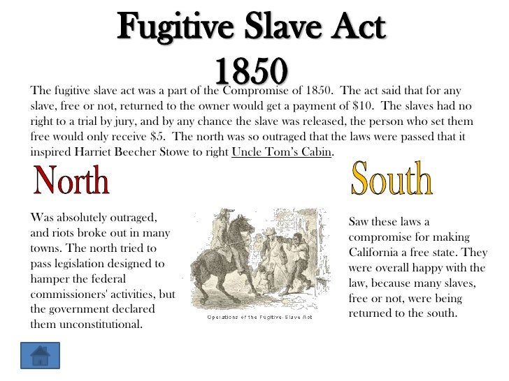 fugitive slave act 1850 fugitive slave act 1850