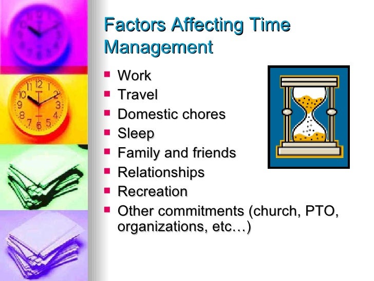 Image result for Time Management Factors