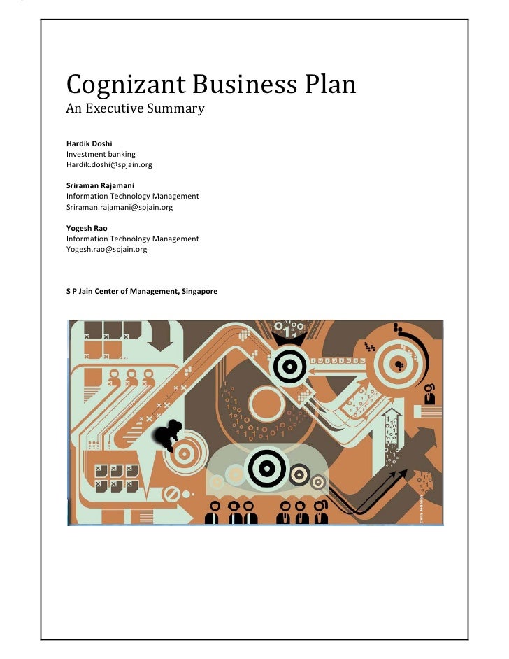 Start Up Summary Business Plan