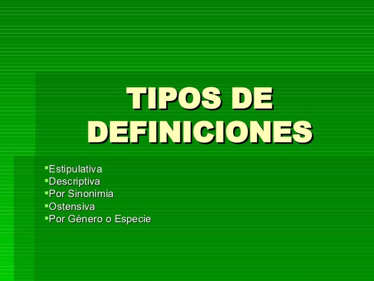 DEFINICION DE TIPOS DE CARTAS definicion de tipos de cartas: