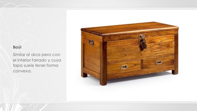 Tipos, Clasificación y Estilos de Muebles Tipos, Clasificación y Estilos de Muebles