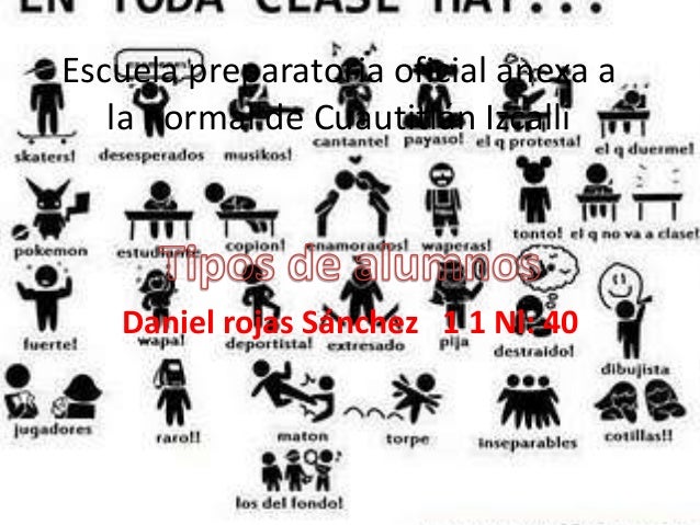 Tipos de alumno