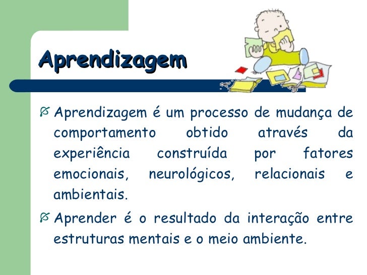 Tipos De Aprendizagem Tipos De Aprendizagem