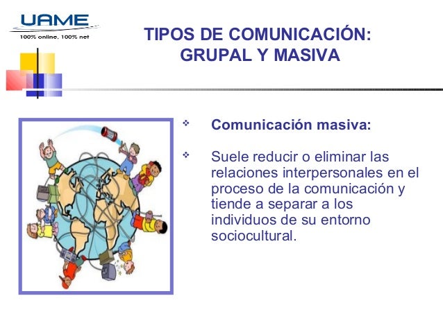 Tipos de comunicación sesión 5 y 6