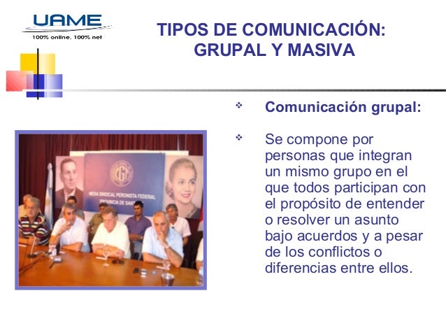 Tipos De Comunicacion Grupal Y Masiva