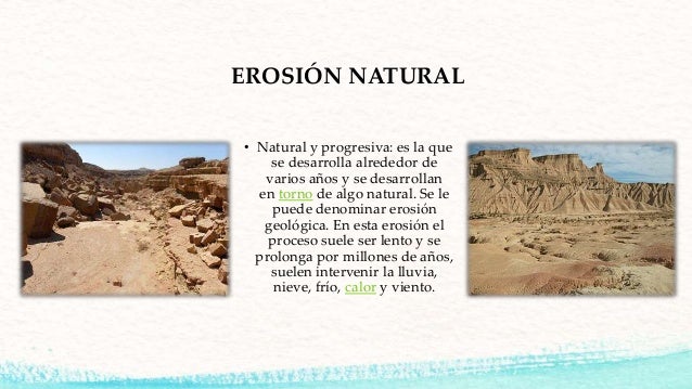 Tipos de erosión y como prevenir la eroción del suelo
