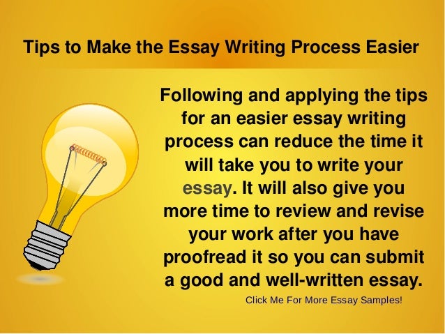 The Writing Process essays
